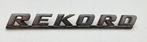 Opel Rekord  logo merk embleem, Verzamelen, Ophalen of Verzenden, Gebruikt, Auto's