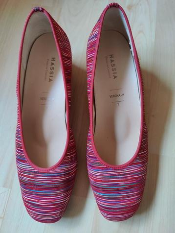 Nieuwe Hassia Pumps Maat 40.5 Rood Multicolor beschikbaar voor biedingen