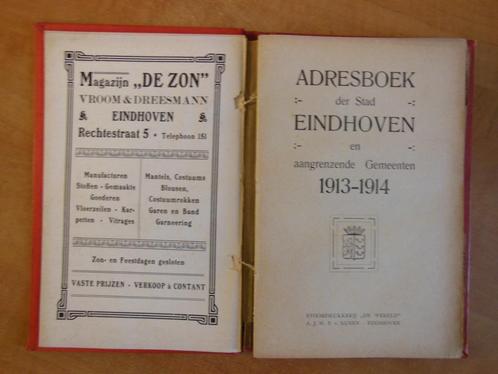 GEZOCHT: telefoongids of adresboek met Eindhoven, Boeken, Geschiedenis | Stad en Regio, Gelezen, 20e eeuw of later, Ophalen of Verzenden