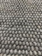Vloerkleed bolletjes wol Loop  160x230 cm van €798 voor €249, Huis en Inrichting, Stoffering | Tapijten en Kleden, Wol geknoopt kiezel