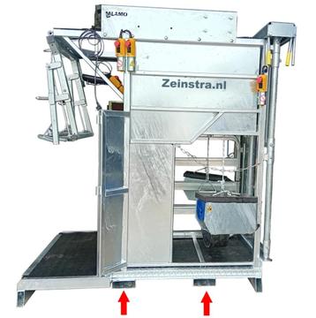 Klauwbekapbox met Hydraulische achterklep pootbekapbox  beschikbaar voor biedingen