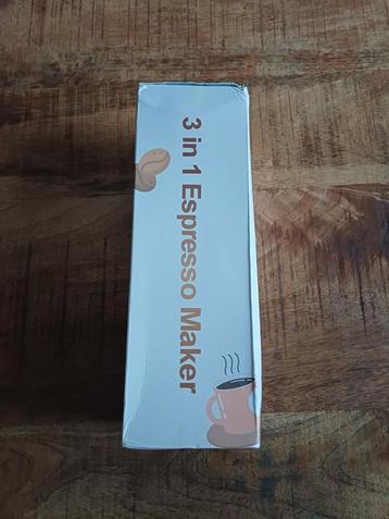 3 in 1 Portable Espresso Maker - Nieuw! beschikbaar voor biedingen