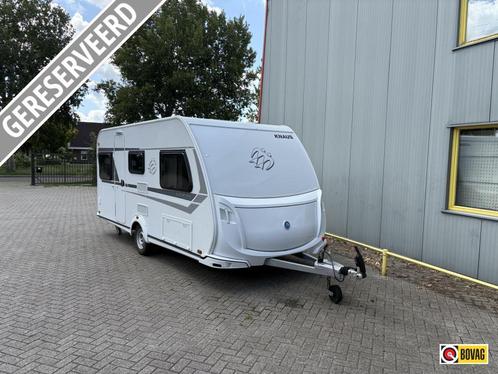 Knaus Sudwind 460 EU Voortent, fietsenrek, Caravans en Kamperen, Caravans, Bedrijf, tot en met 4, 1000 - 1250 kg, Standaardzit