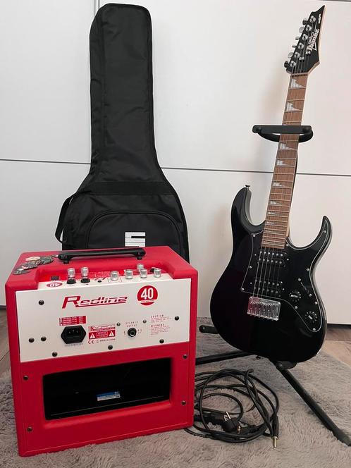 Gitaar set leeftijd 6-12 jaar, Muziek en Instrumenten, Snaarinstrumenten | Gitaren | Elektrisch, Zo goed als nieuw, Overige merken