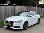 Audi A3 Limousine 1.4 TFSI CoD S-Line Automaat Pano|NAP!, Gebruikt, 4 cilinders, 150 pk, Leder en Stof