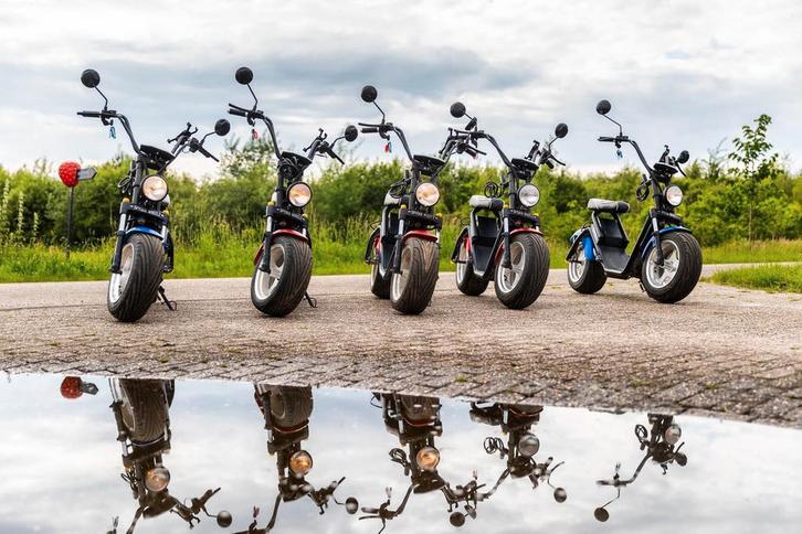 Stoer e-choppers- bouwjaar 20&21 Spyder Wheelz, Fietsen en Brommers, Brommers | Solex, Gebruikt, Maximaal 25 km/u, Ophalen