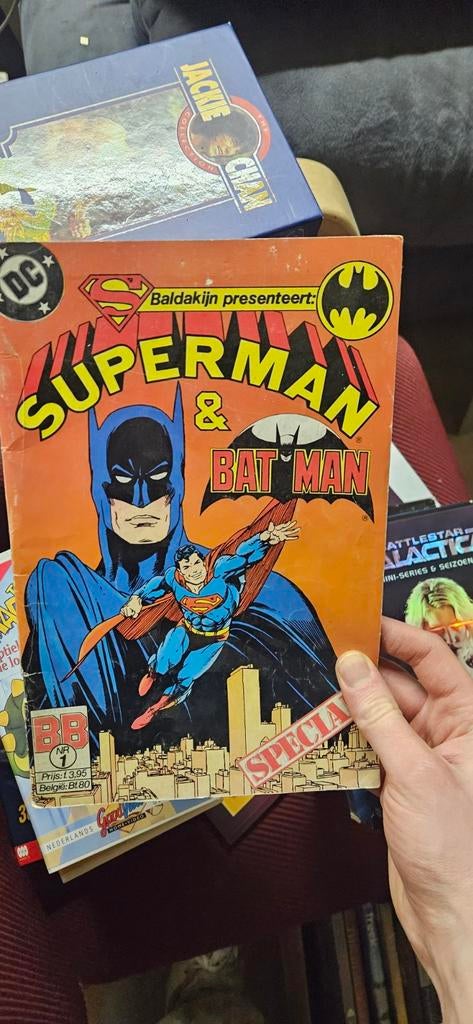Superman & Batman Comic - Baldakijn Presenteert, Boeken, Strips | Comics, Eén comic, Ophalen of Verzenden, Gelezen, Europa