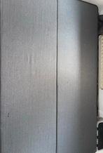 Boxspring 120x200 met hoofdbord - Grijs, Ophalen, Gebruikt, Twijfelaar, 120 cm