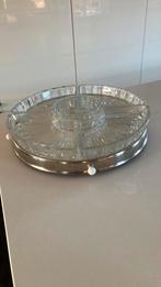 Vintage lazy Susan snackschaal draaiplateau, Ophalen, Zo goed als nieuw