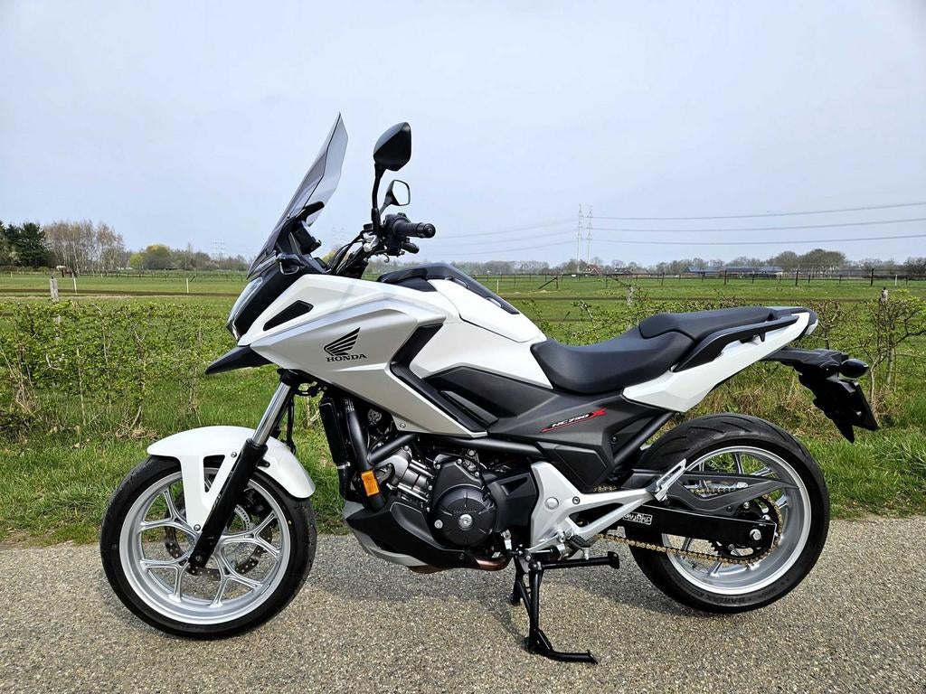 HONDA NC750 X ABS 2017 WIT Hoog Scherm NC750X Topstaat, Motoren, 2 cilinders, Bedrijf, Onbekend, Meer dan 35 kW