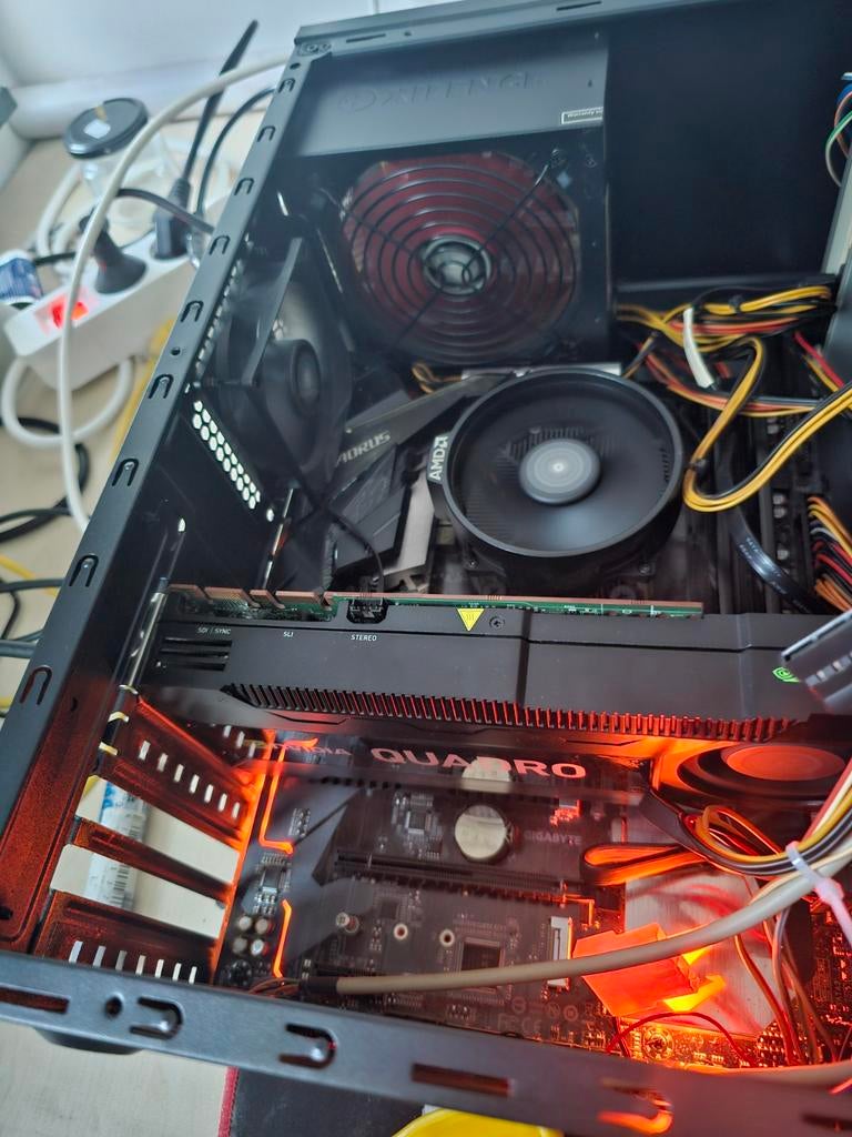 Game PC Ryzen 5 2600 6-core 4ghz/16GB/AMD RX 6500XT, Ophalen, HDD, ASUS, Virtual Reality