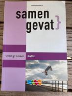 Samengevat vmbo-GT/Mavo NaSk 1, Ophalen of Verzenden, Gelezen, VMBO, Natuurkunde