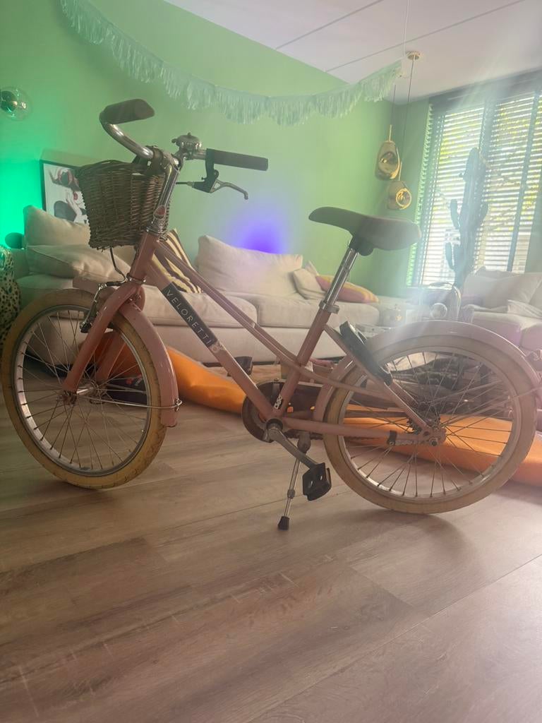 Veloretti junior fiets Blazing Salmon, Ophalen, Gebruikt, 20 inch of meer, Overige merken