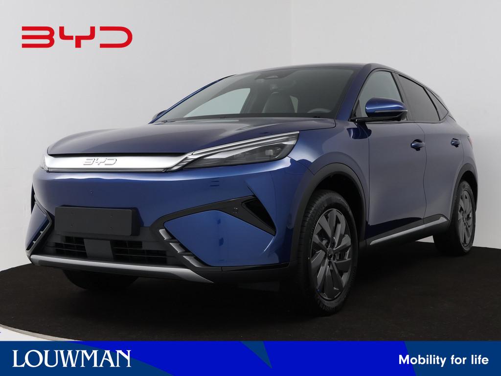 BYD Atto 3 EVO Design 74.8 kWh | Nieuwste generatie | 510 KM, Auto's, BYD, Automaat, Achterwielaandrijving, Zwart, Blauw