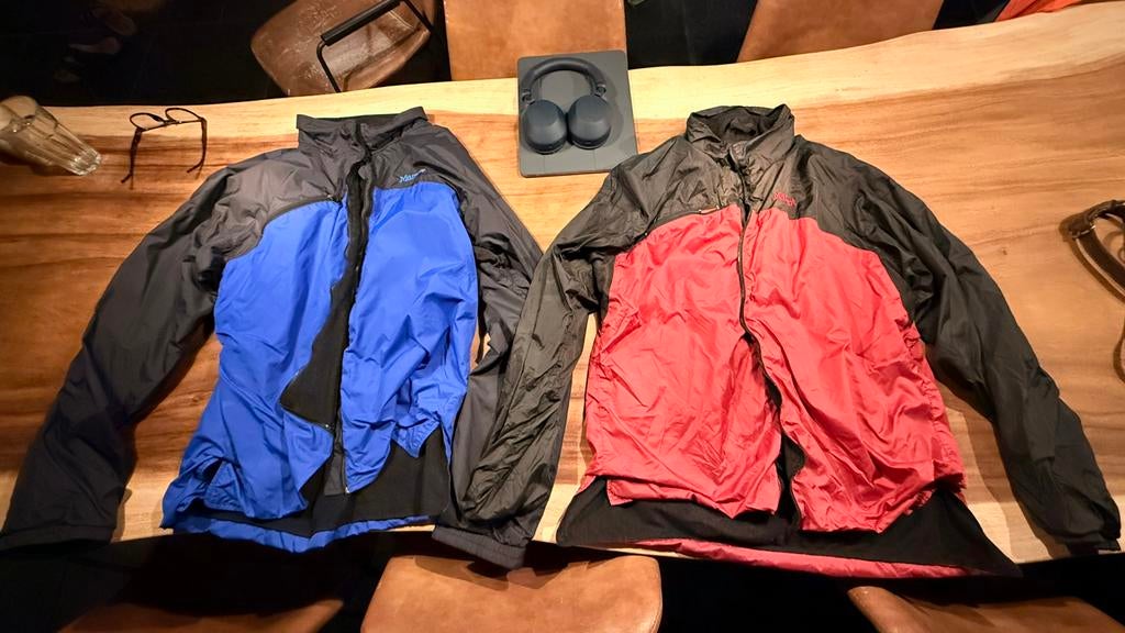 Marmot Dry Climate Jas - 2 Stuks - XL - Gebruikt, Ophalen of Verzenden, Gedragen, Maat 56/58 (XL)