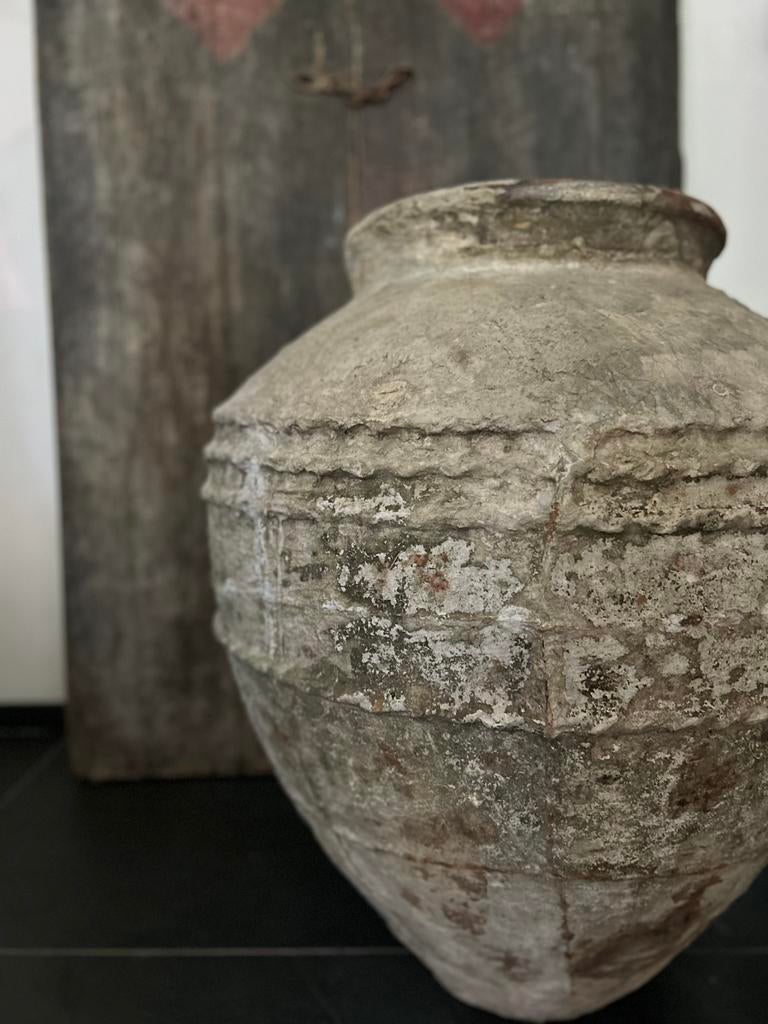 Grote XXL oosterse water kruik sober sleets imperfect, Antiek en Kunst, Ophalen