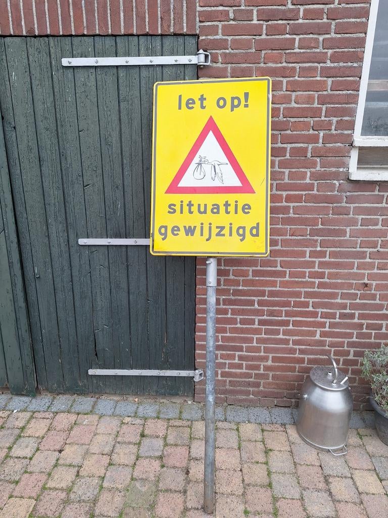 Geboortebord kraambord, Ophalen