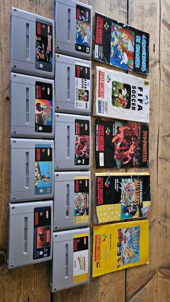 Super Nintendo SNES Games - Diverse Collectie, Spelcomputers en Games, Games | Nintendo Super NES, Ophalen, Gebruikt, Overige genres