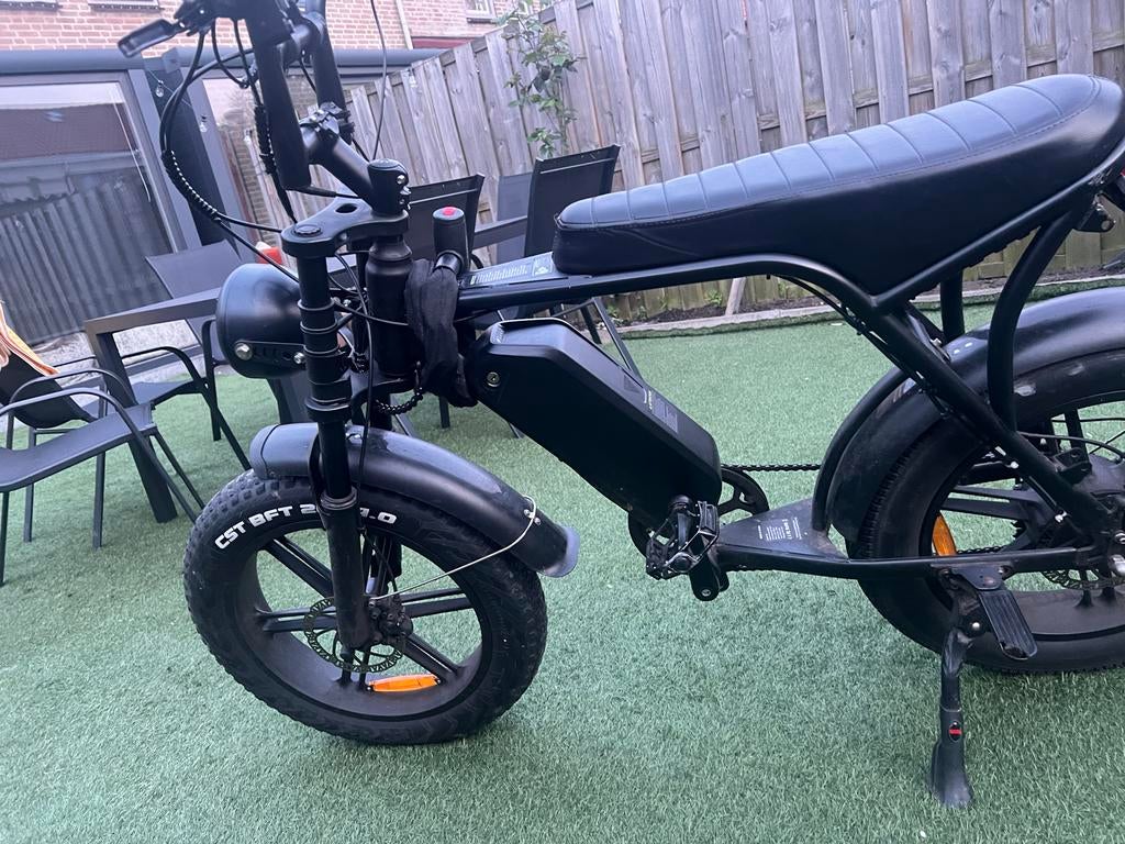 Fatbike V8 2.0 te koop – met extra’s, Fietsen en Brommers, Elektrische fietsen, Minder dan 30 km per accu, Gebruikt, 59 cm of meer