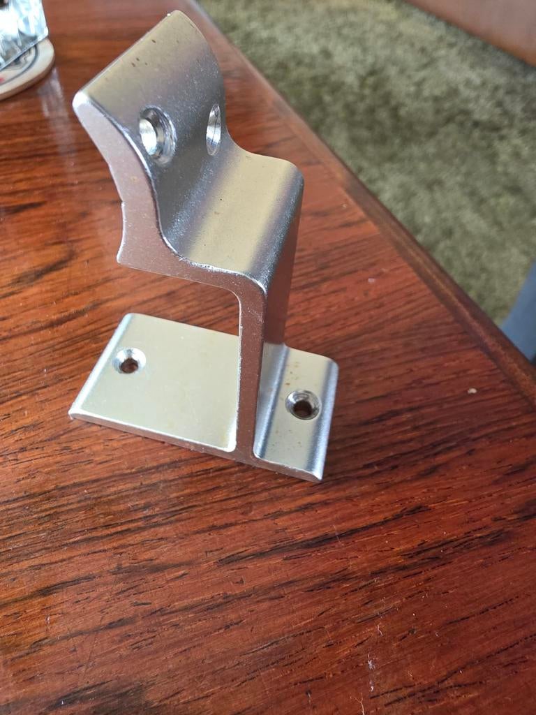 2x Trap leuning steunen - Gebruikt, Ophalen of Verzenden, Gebruikt, Rvs, Overige typen