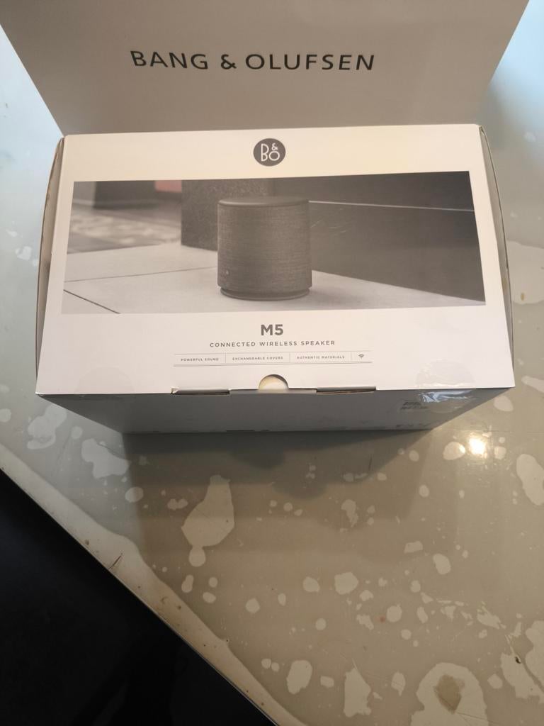 Bang & Olufsen Beoplay M5, Zo goed als nieuw, Minder dan 60 watt, Front, Rear of Stereo speakers, Ophalen