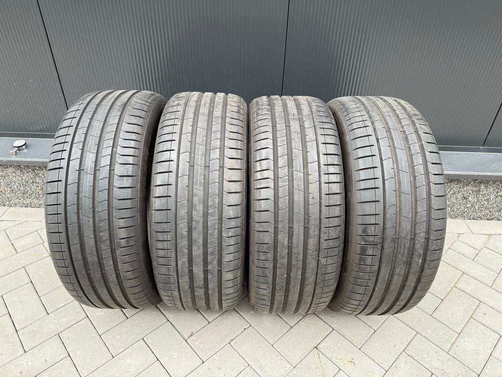 265/50 R19 4x (5,9mm/6,1mm) Pirelli Pzero zomerbanden, Auto-onderdelen, Banden en Velgen, Gebruikt, 265 mm, Band(en), Personenwagen