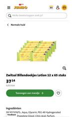 Zwitsal billendoekjes lotion 12x65 stuks - nieuw, Overige merken, Overige typen, Nieuw, Ophalen of Verzenden