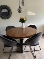 Ronde eettafel - 130cm diameter, 75cm hoog, Ophalen, Gebruikt, Overige maten, Minder dan 160 cm