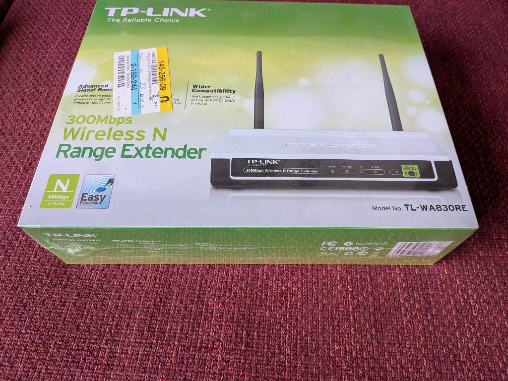 TP-Link TL-WA830RE 300mbps Wireless Range extender, Ophalen of Verzenden, Nieuw, TP-Link
