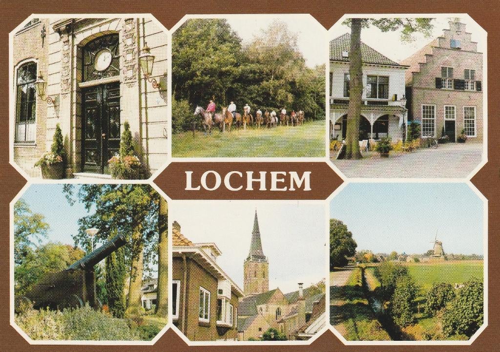 LOCHEM Deur Kanon Ruiters Kerk Museum, Verzenden, 1980 tot heden, Gelopen, Gelderland