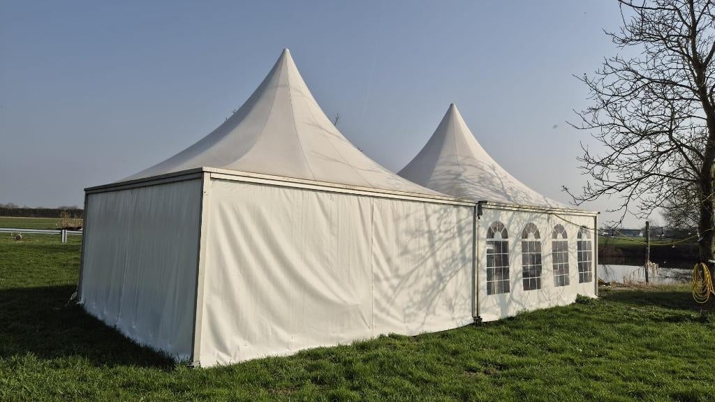 Pagode tent incl. vloer, Ophalen, Gebruikt, Overige