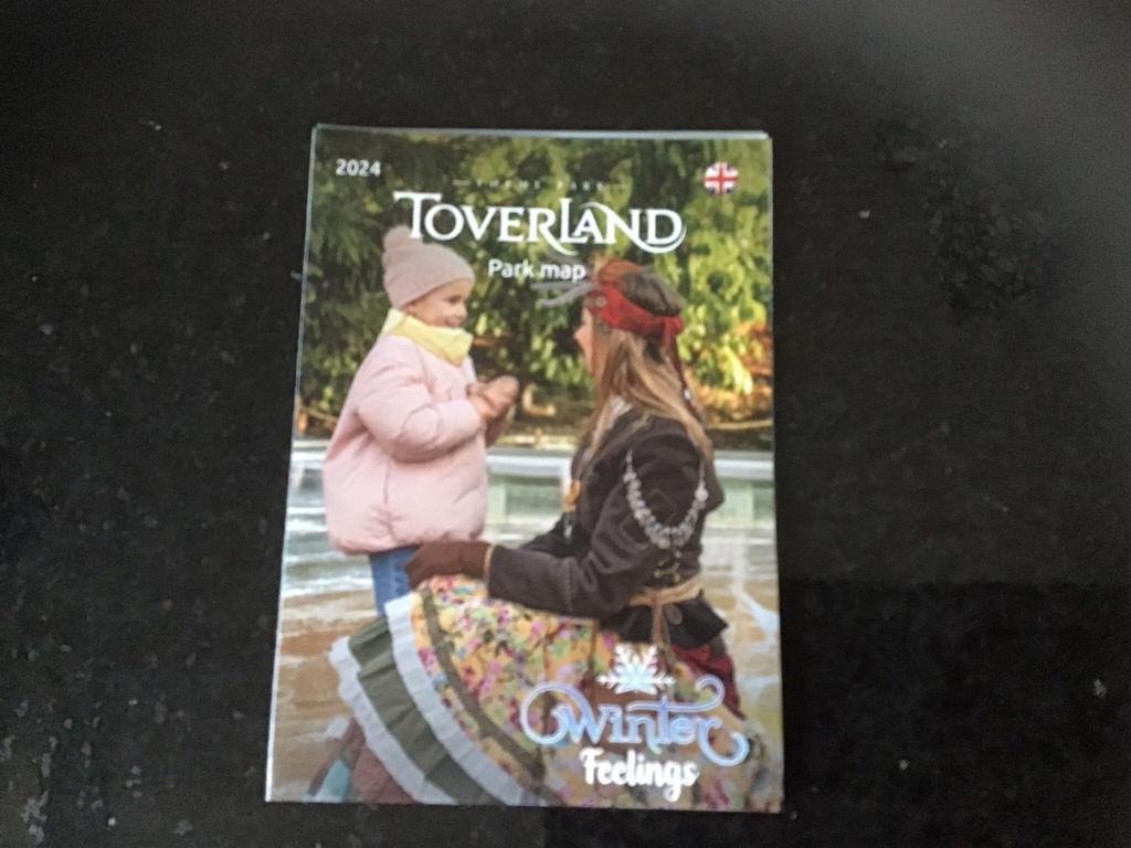 Plattegrond,,toverland,,Winterfeelings (ongeopend), Ophalen of Verzenden, Nieuw
