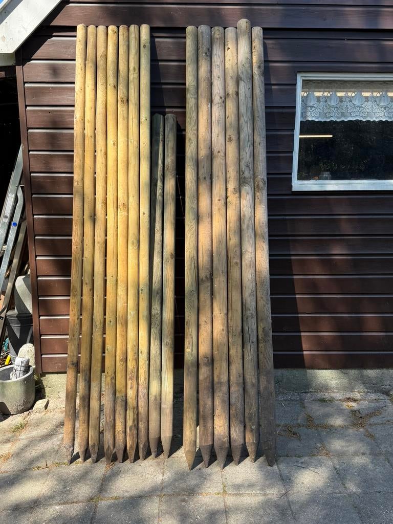Boompaal/tuinpaal, Tuin en Terras, Palen, Balken en Planken, Ophalen, Zo goed als nieuw, 250 cm of meer, Palen
