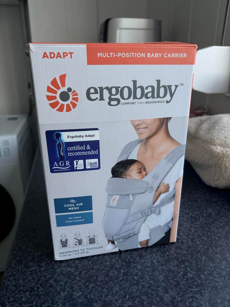 Ergobaby Draagzak Adapt Mesh - Comfortabel & Ergonomisch, Kinderen en Baby's, Babydragers en Draagdoeken, Overige merken, Ophalen of Verzenden
