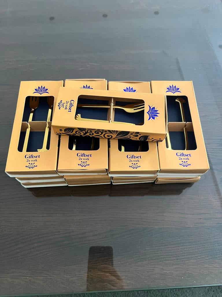 Nieuwe vorkt  11 paketjes 22 stuks bieden, Ophalen of Verzenden, Zo goed als nieuw