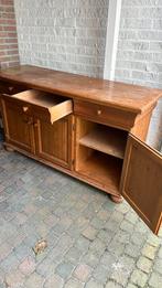 Massief grenen dressoir, Ophalen, Gebruikt, 50 tot 75 cm, 150 tot 200 cm