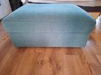 Ikea Kivik voetenbank grijsturkoois met veel opbergruimte!, Ophalen