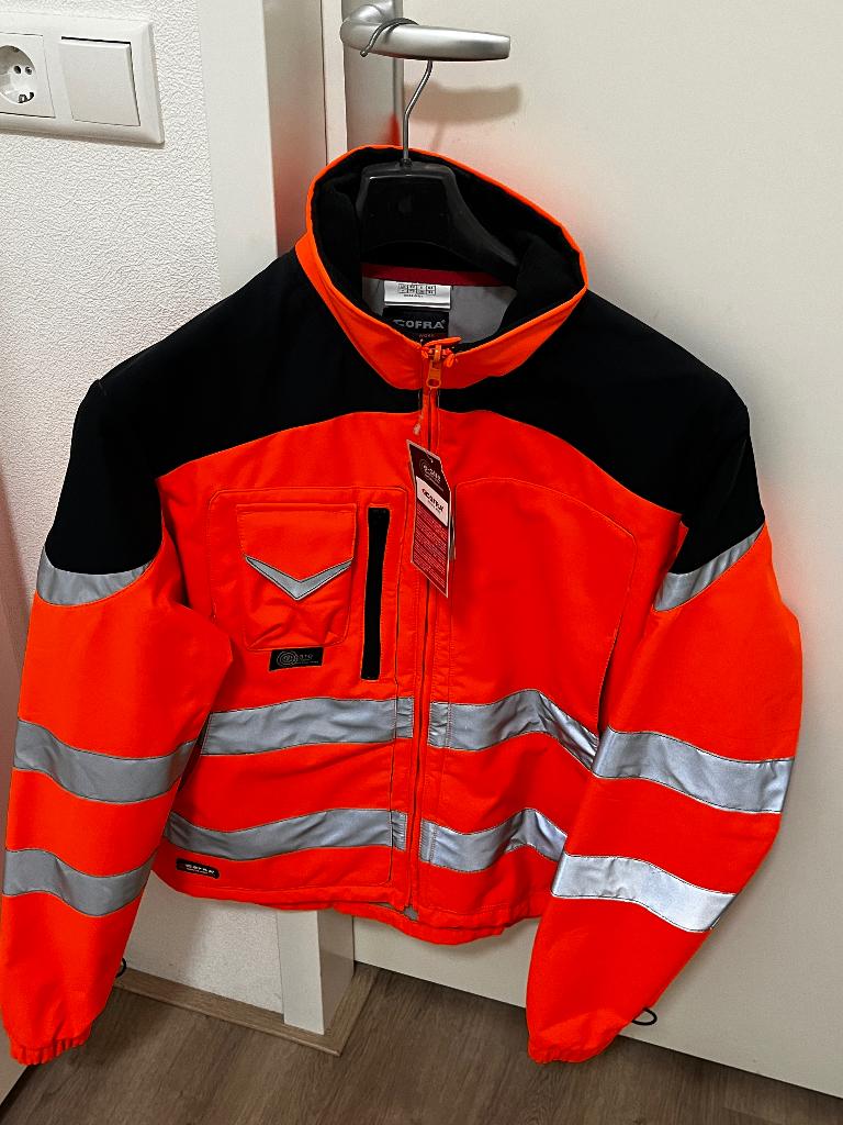 Veiligheidsjas maat m (nieuw), Ophalen, Nieuw, Maat 48/50 (M), Oranje
