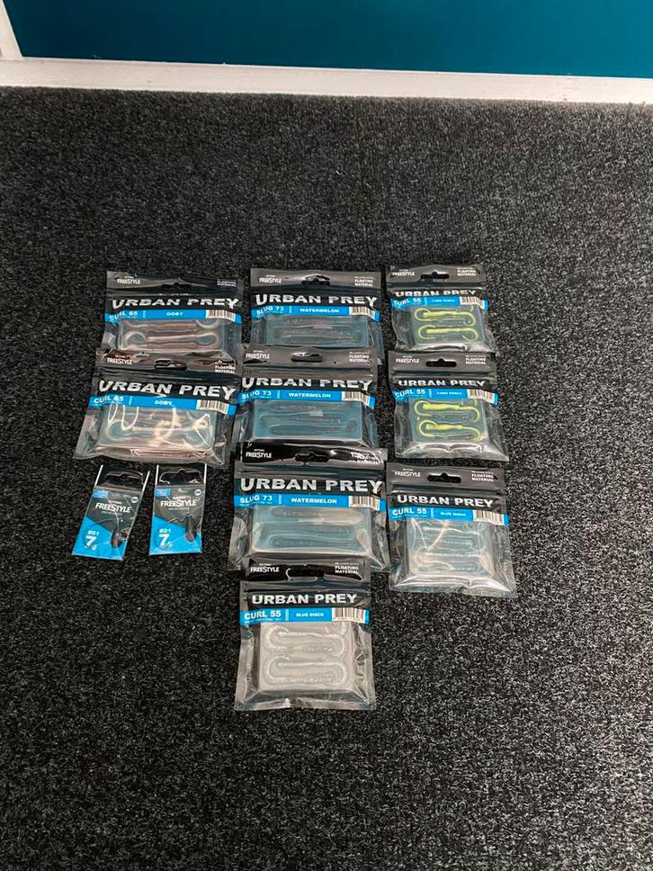 Partij Spro Freestyle softbaits, Watersport en Boten, Hengelsport | Roofvissen, Nieuw, Overige typen, Ophalen of Verzenden