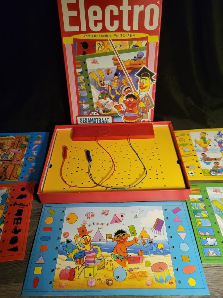 Electro spel van Sesamstraat - leuk voor leren/ontdekken, Ophalen of Verzenden, Gebruikt, Taal en Lezen