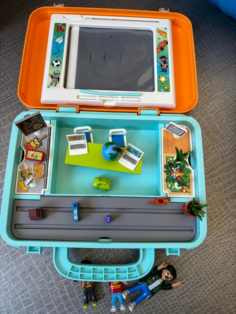 Playmobil City Life 71216 Schoolklas met Koffer, Ophalen, Zo goed als nieuw, Complete set