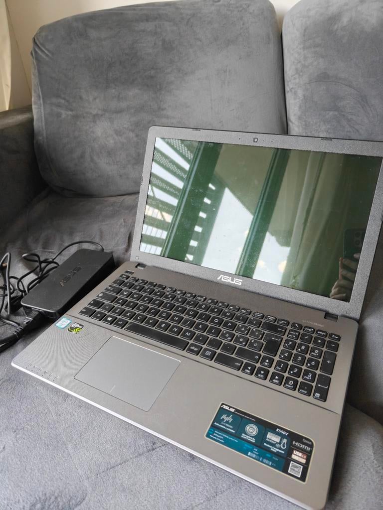 Asus K550V - with Intel i7 6700HQ, 12GB RAM, Nvidia GTX 950M, Computers en Software, Windows Laptops, 15 inch, SSD, 2 tot 3 Ghz