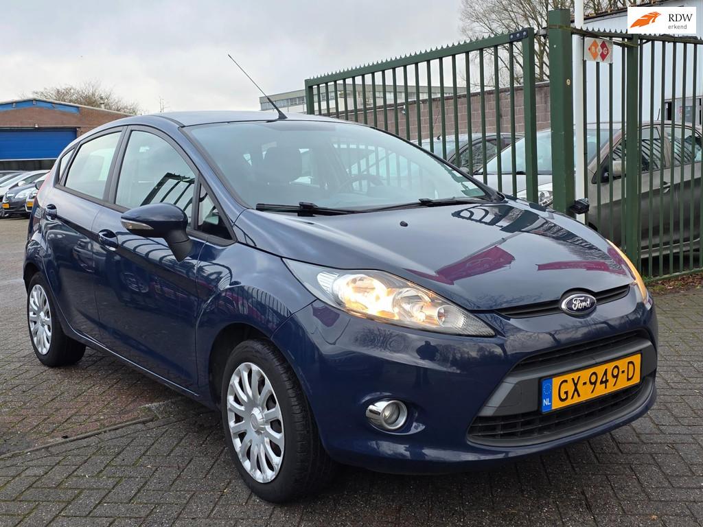 Ford Fiesta 1.25 Titanium 1e eigenaar Airco elektrische rame, Voorwielaandrijving, Euro 5, 1242 cc, 4 cilinders