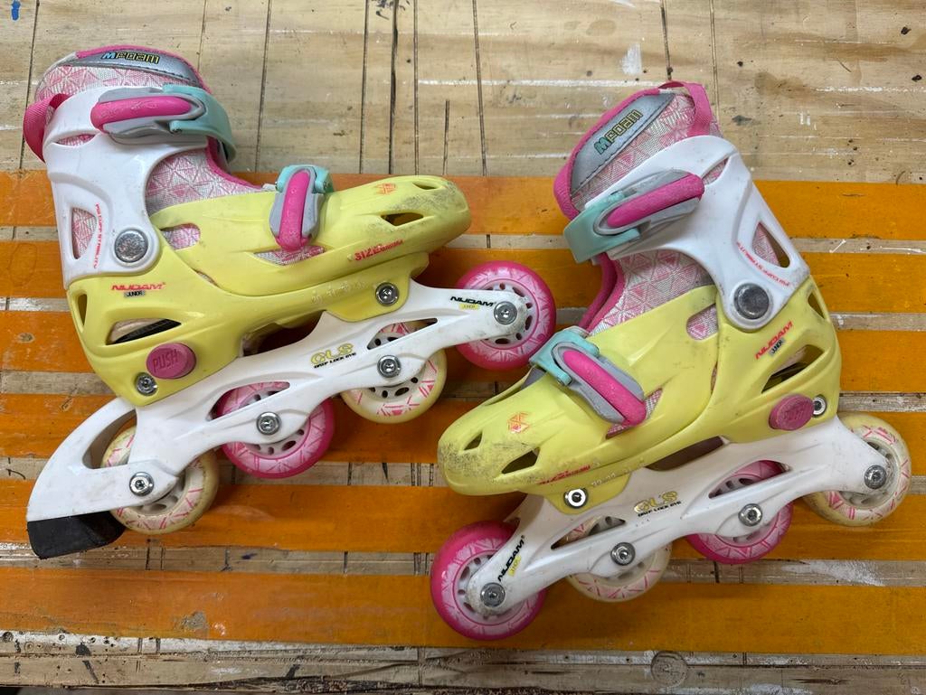 Nijdam verstelbare skeelers maat 30-33, Kinderen, Inline skates 4 wielen, Ophalen, Overige merken