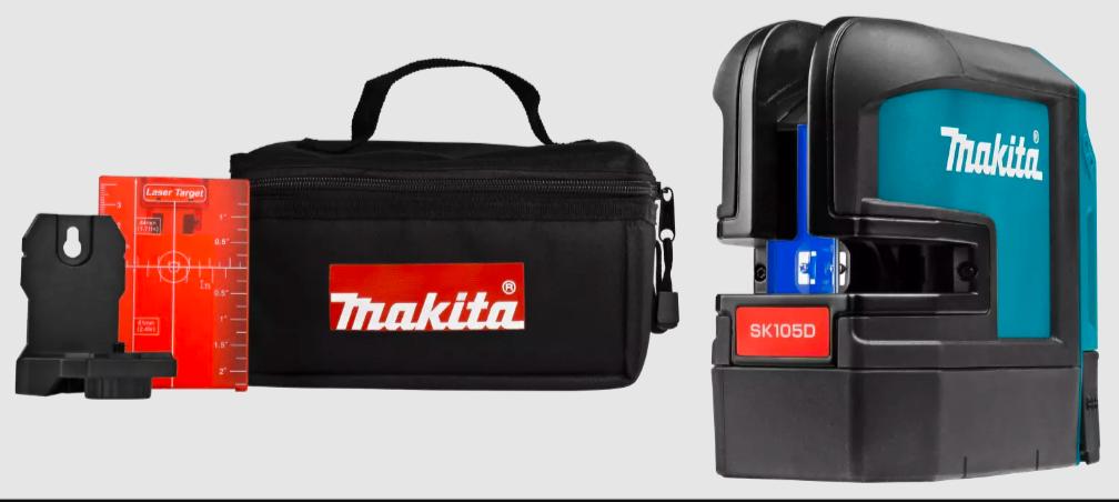 Kruislijnlaser Makita, Ophalen of Verzenden, Zo goed als nieuw, Afstand