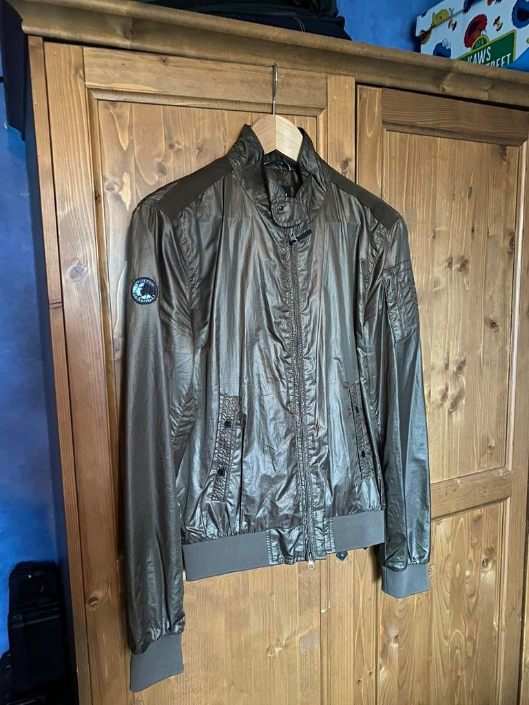 Nieuwstaat Museum Jas Jack Jacket Bomberjack Maat S, Ophalen of Verzenden, Zo goed als nieuw, Maat 46 (S) of kleiner, Groen