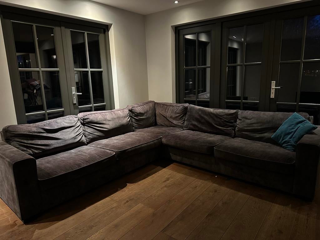 Grote hoekbank, Ophalen, Gebruikt, 100 tot 125 cm, Hoekbank