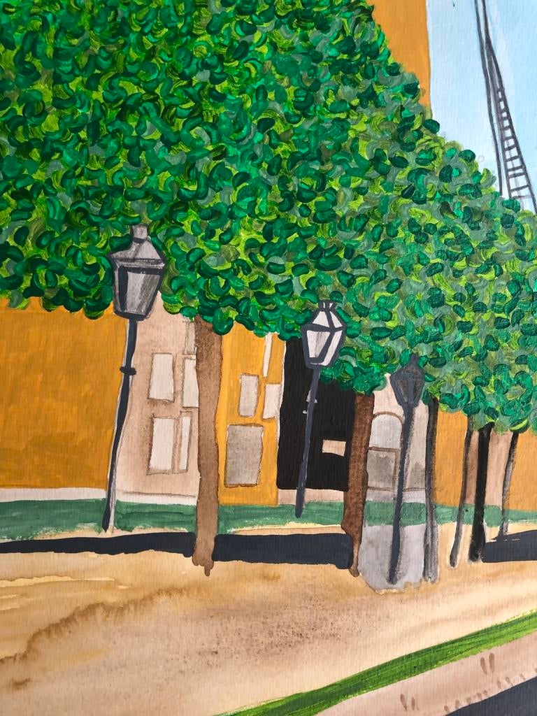 Schilderij Delfshaven Rotterdam, Xica Negra 2024, Ophalen