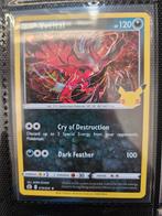 Pokemon Yveltal 019/025 Celebrations, Ophalen of Verzenden, Zo goed als nieuw, Losse kaart, Foil