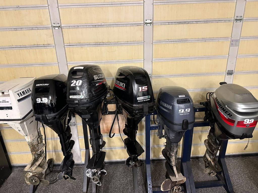 Diverse buitenboordmotoren 9.9pk - 20pk 4-takt, Watersport en Boten, Ophalen, Gebruikt, Viertaktmotor, Buitenboordmotor